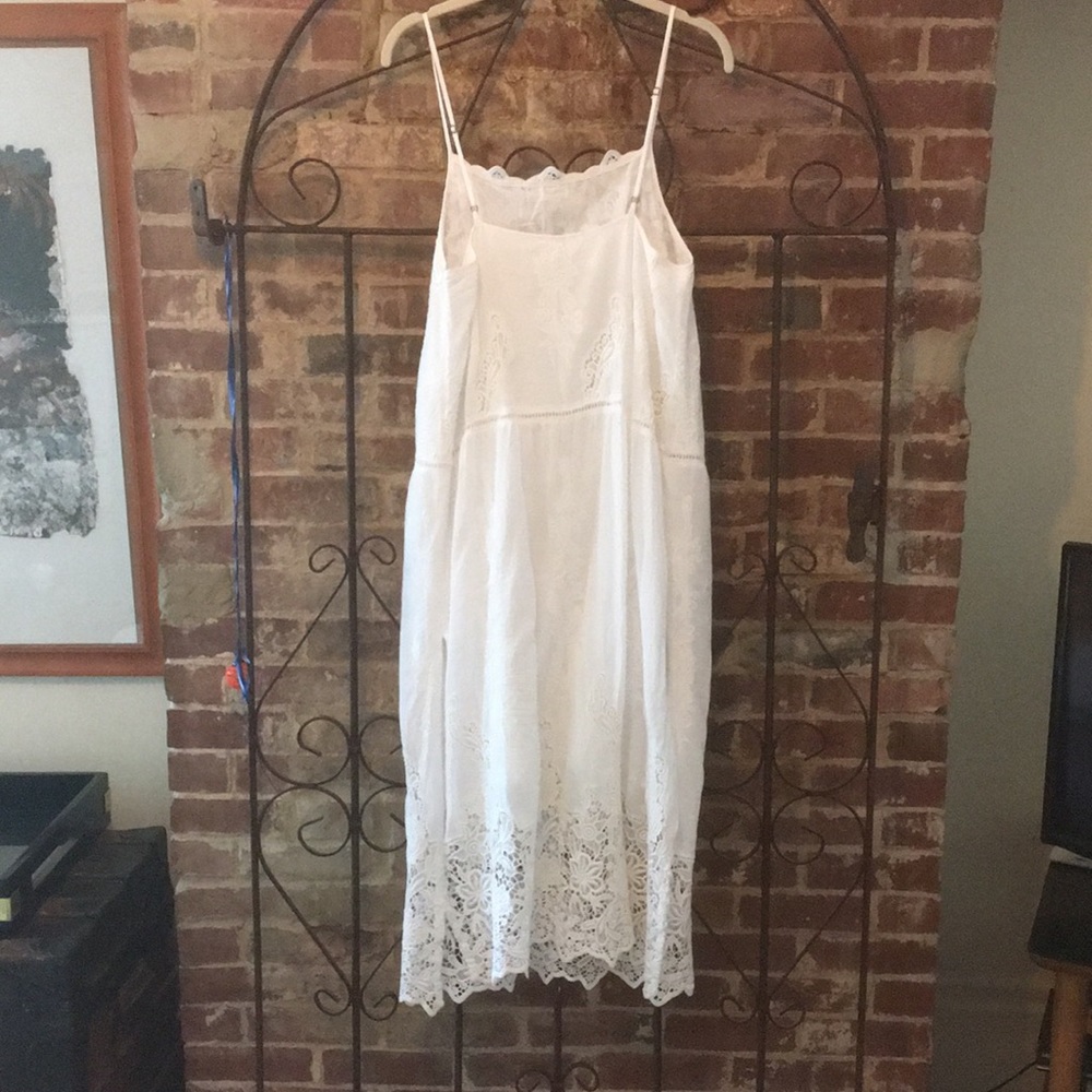 Spell Magnolia White midi Dress medium - Picture 6 of 16